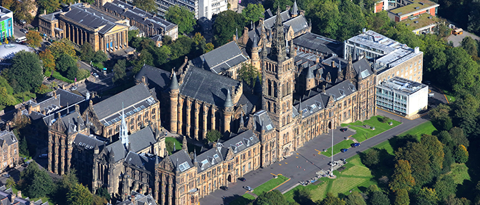 Aerial image of the University South Front