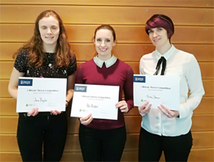 Congratulations to overall winner Alex Riddell, runner up Kirsty Deacon and People's Choice Jane Bugler!