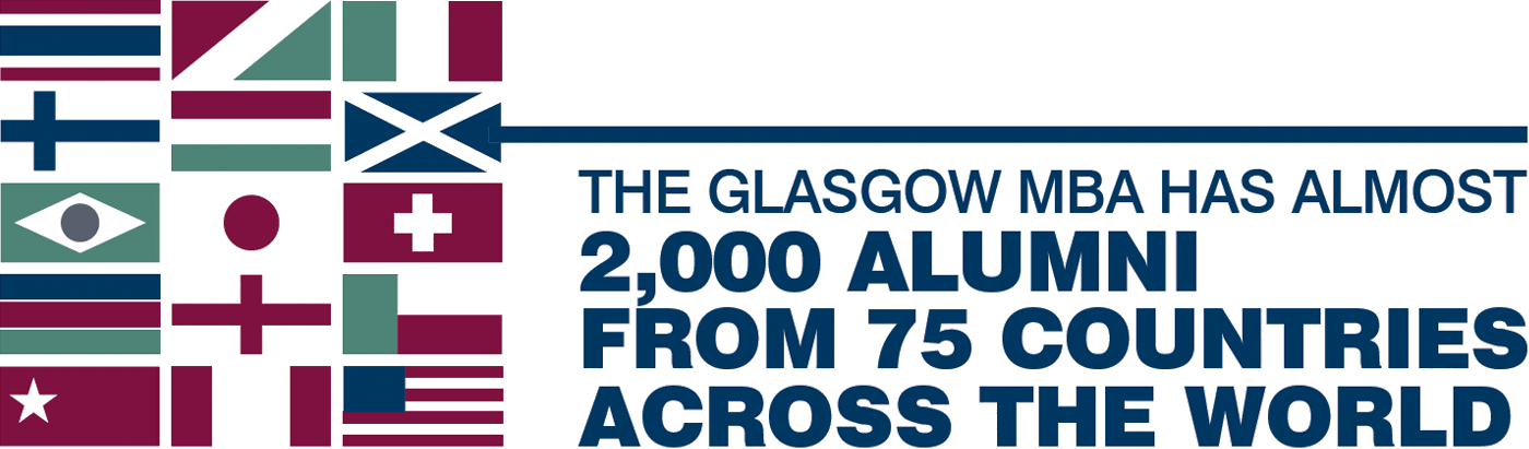 The Glasgow MBA has almost 2,000 alumni from 75 countries