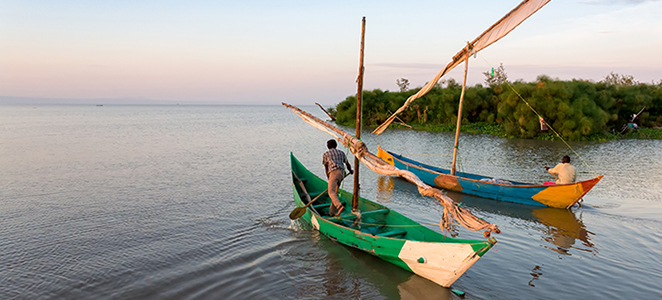 Lake victoria, Uganda
