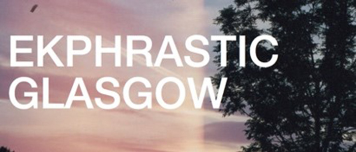 Ekphrastic Glasgow poster