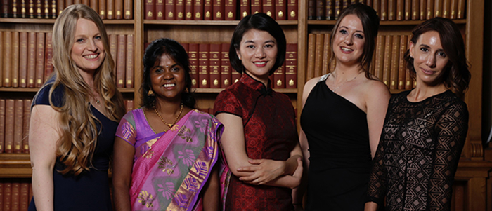 Women In Science Fellowships winners 