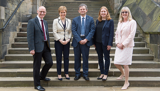 Nicola Sturgeon at UofG