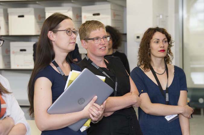 Delegates at the UNIVERSEUM conference, Object Journeys study day, 11 June 2018.