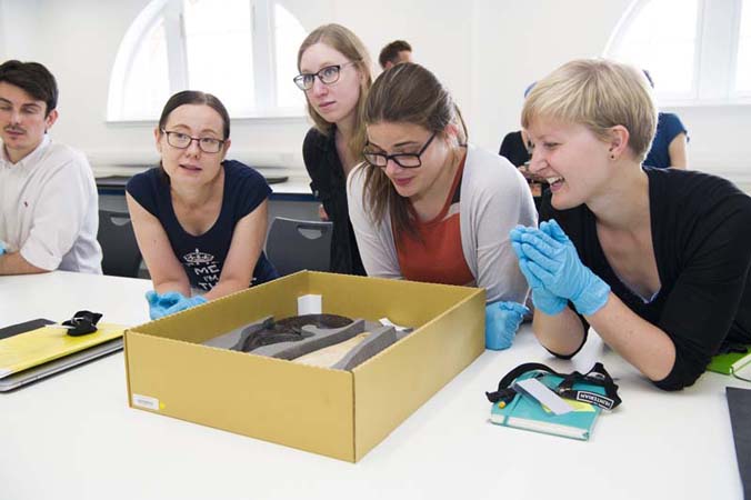 Delegates at the UNIVERSEUM conference, Object Journeys study day, 11 June 2018.