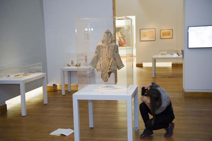 Delegates at the UNIVERSEUM conference, Object Journeys study day, Hunterian Art Gallery, 12 June 2018.