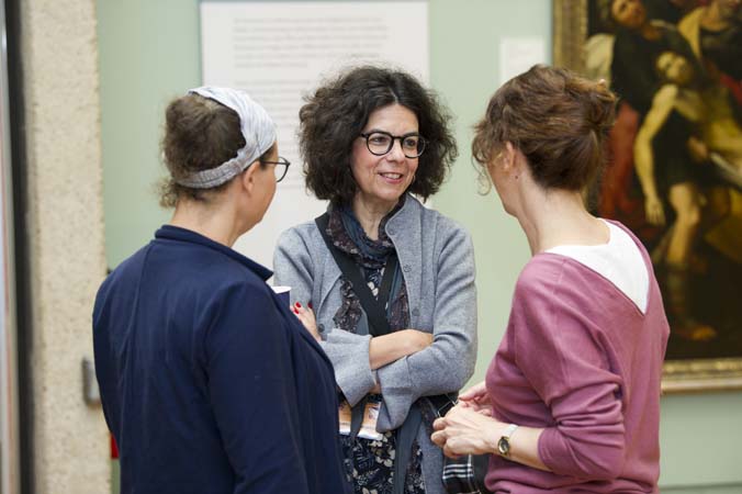 Delegates at the UNIVERSEUM conference, Object Journeys study day, Hunterian Art Gallery, 12 June 2018.