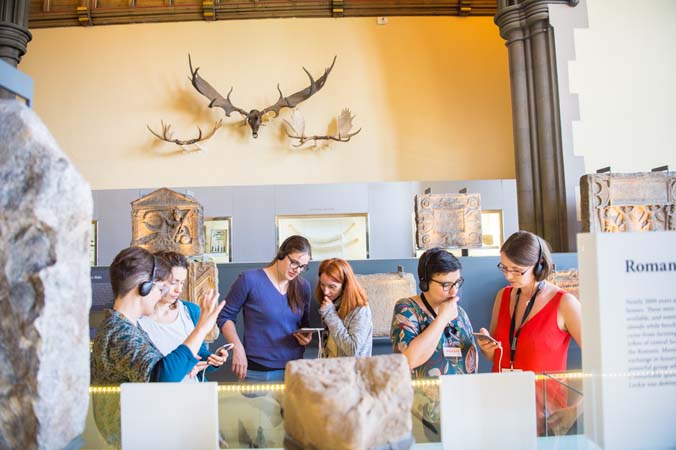 Delegates at the UNIVERSEUM conference, Object Journeys study day, 12 June 2018.