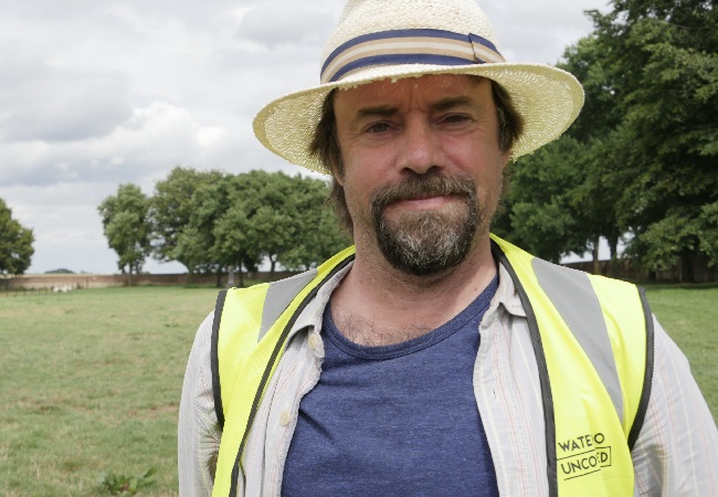 Professor Tony Pollard at Waterloo Uncovered Dig