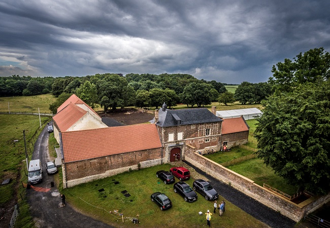 Hougoumont Farm site of Battle of Waterloo