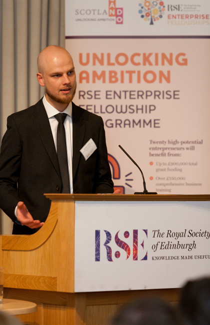 Tadas Labudis, RSE Unlocking Ambition Fellow 650