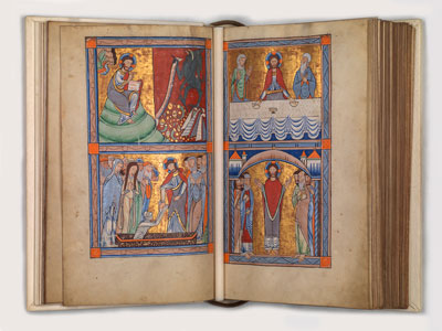 Hunterian Psalter, c. 1170 © University of Glasgow Library, Archives and Special Collections