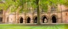 Photo of University of Glasgow cloisters, quadrangle and trees