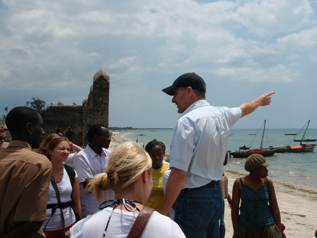 John Briggs in Tanzania