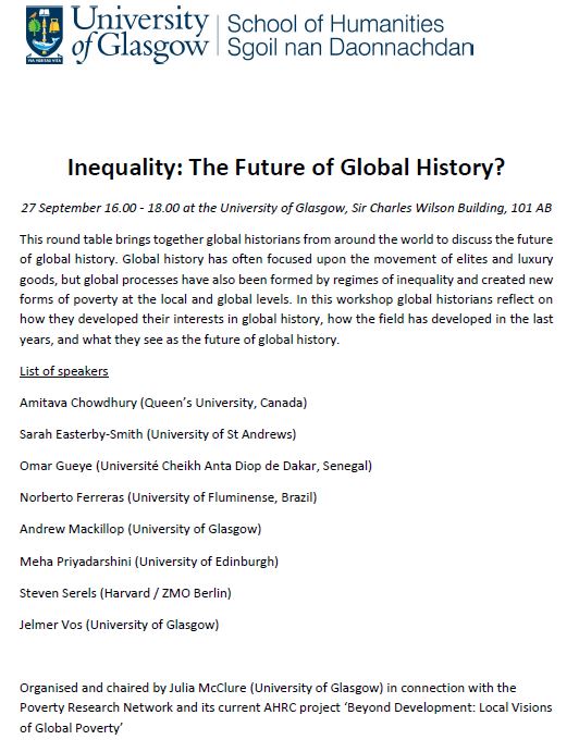 Inequality: The Future of Global History?