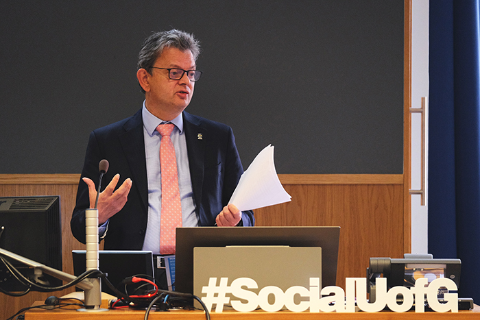 Anton Muscatelli at SocialUofG