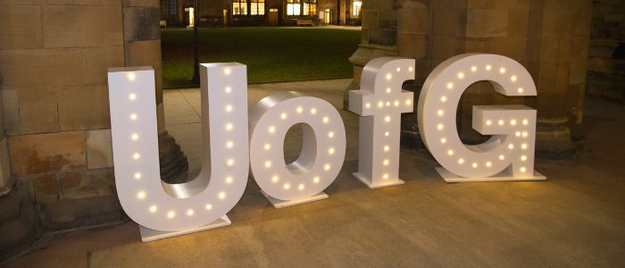 UofG sign