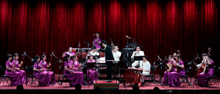 Traditional orchestra of Shandong University