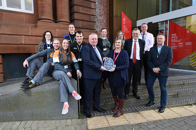 Kelvin Hall VisitScotland award 650