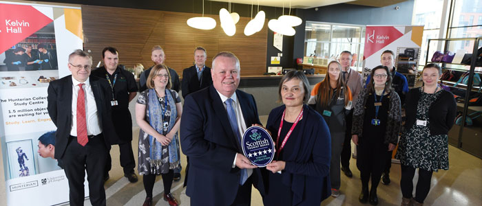 Kelvin Hall VisitScotland award 700