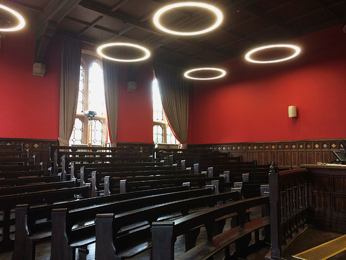 Humanities lecture theatre refurb after
