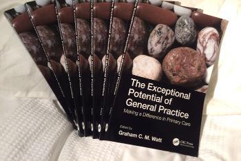 Front cover of Prof Graham Watt's book The Exceptional Potential of General Practice