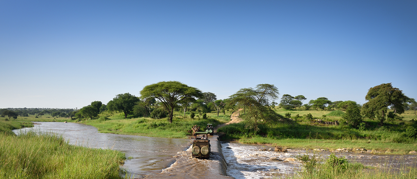 Tanzanian river and landscape
