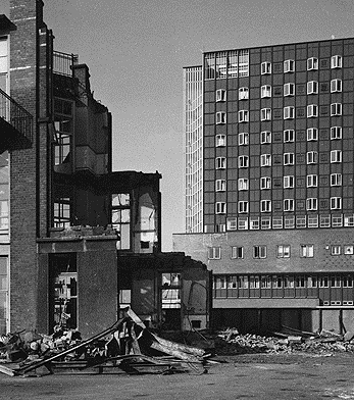 New Queen Mother's Hospital in background  1968 © GGHB Archives