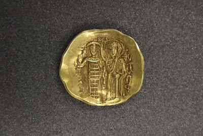 John III, Empire of Nicaea, hyperpyron, 1222 – 1254, gold, Magnesia.