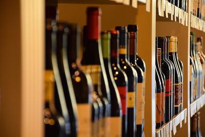 Photo of wine bottles