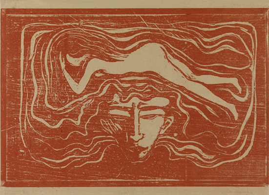 Edvard Munch, Im Männlichen Gehirn (In the man’s brain), 1897.