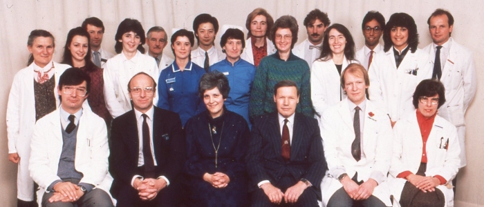 Renal Staff group in 1988