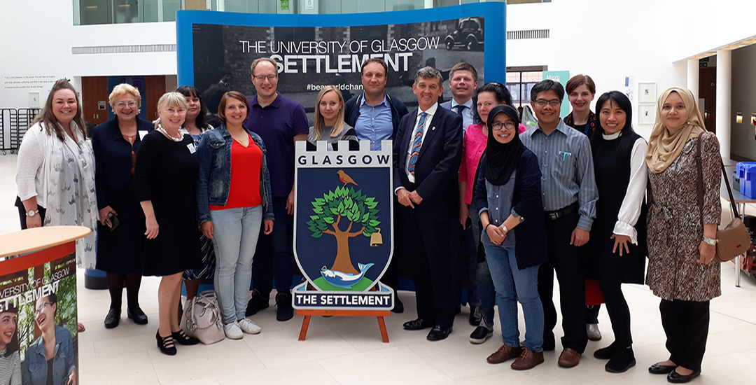 Group photo from Staff Training Week, July 2018