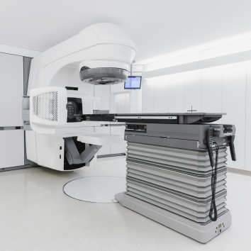 Linac scanner therapeutic oncology
