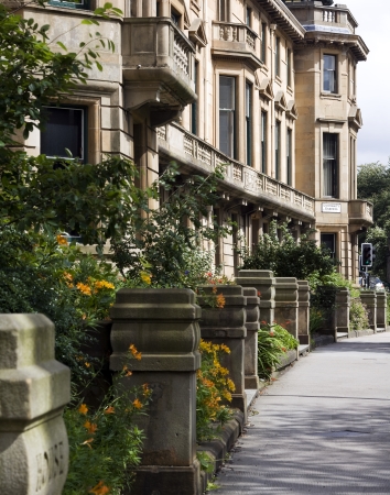 University Gardens, a terrace of houses, home public health in 1940 