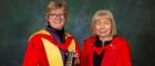 Dame Sally Davies & Anna Dominiczak - hon degree 700
