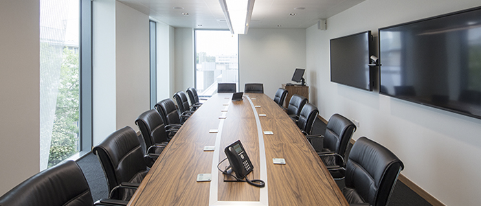 Image showing interior of meeting room