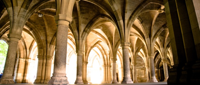 Image of the University cloisters