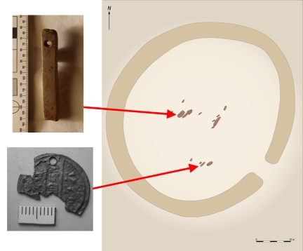 Grave finds with find locations