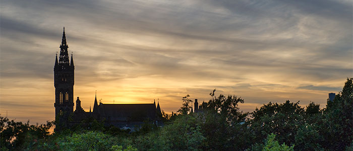Gilmorehill sunset 700