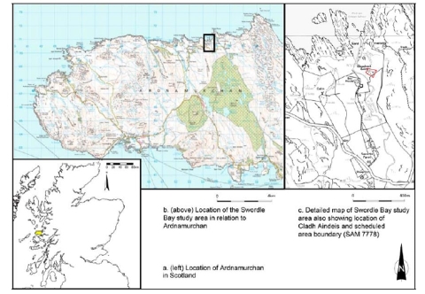 Location of Ardnamurchan