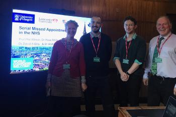 IHW staff present serial missed appointments research at Scottish Government event