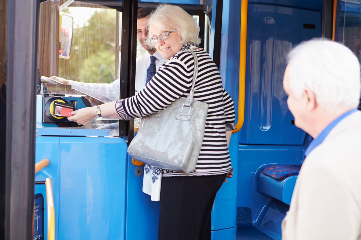 Older bus passengers