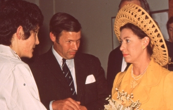 Professor Arthur Kennedy with Dr Marjorie Allison and Princess Margaret opening renal unit (for medicine page)