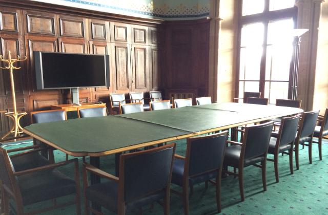Turnbull Room set boardroom style