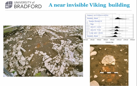 Ephemeral Viking building from the Old Scatness site