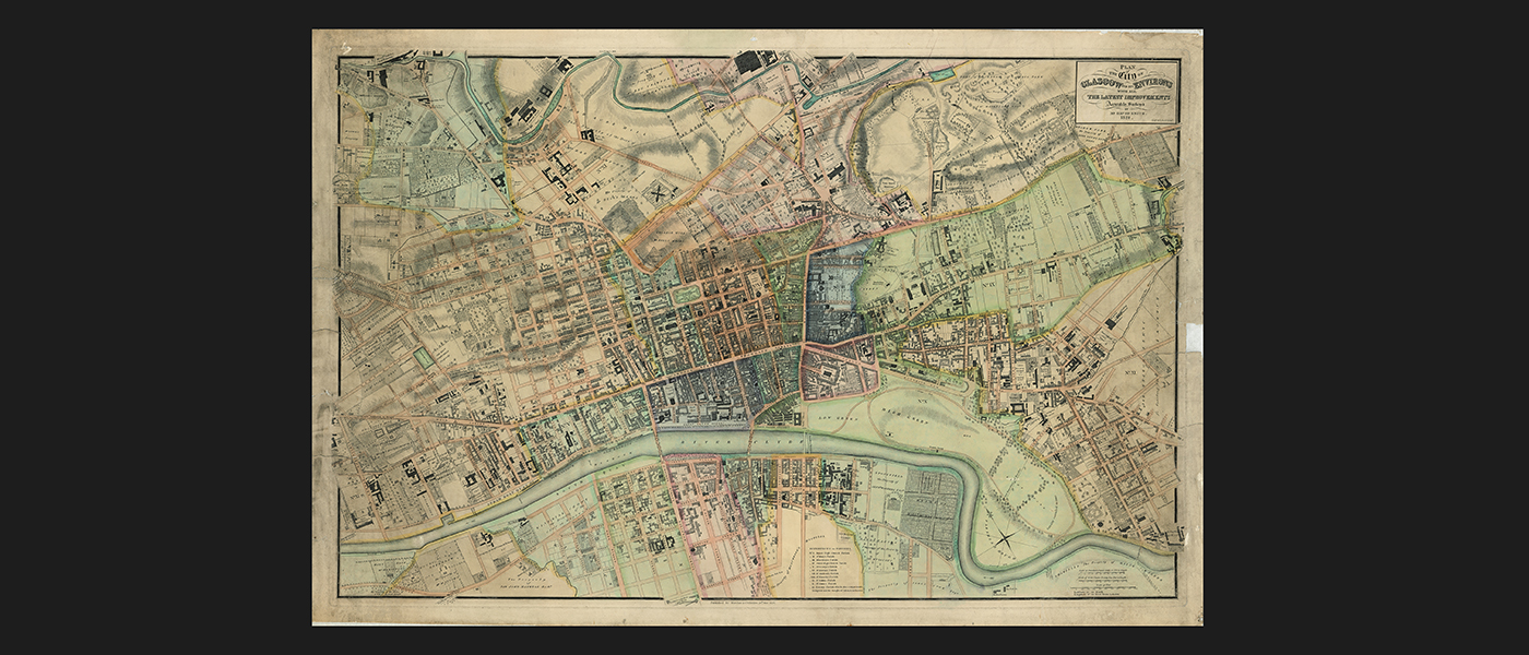 David Smith's Plan of the City of Glasgow and its environs with all the latest improvements