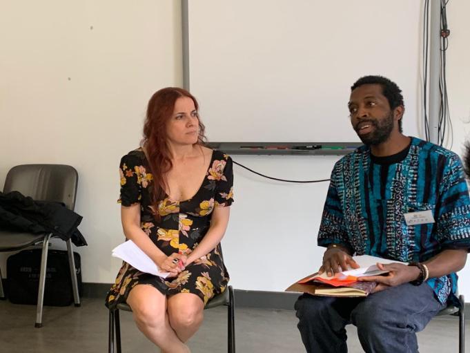 Spring School 2019 Effie Samara in conversation with Tawona Sitholé