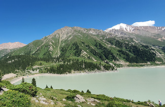 Image of Big Almaty Lake in Kazakhstan an ICM destination 