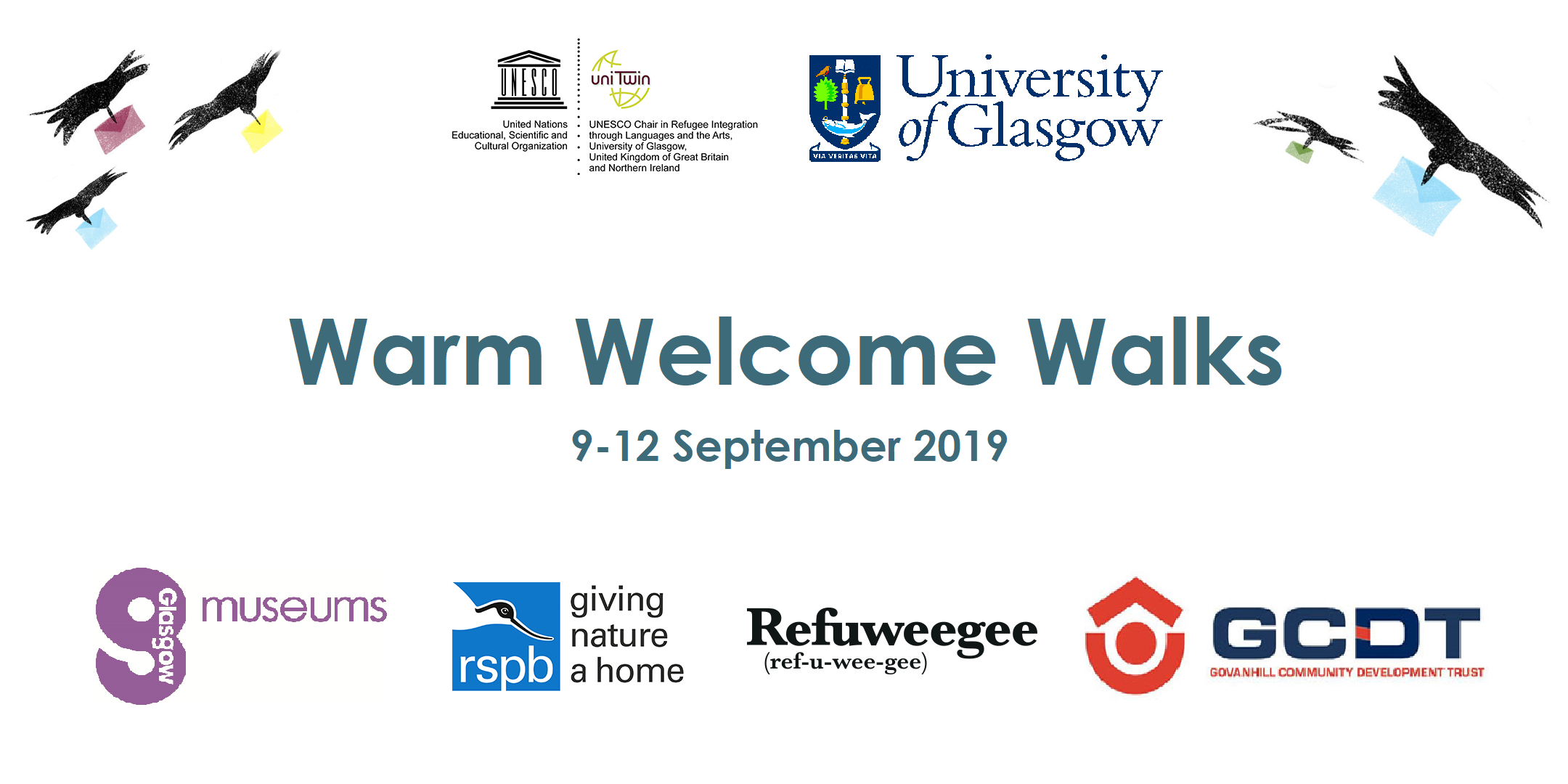Warm Welcome Walks 2019 banner